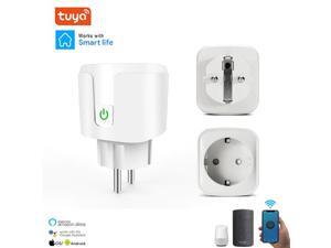 16A WiFi Tuya Wireless Remote Smart Plug Socket EU/FR Plug Smart life APP Control Works With Alexa Google Assistant IOS/Android 16A WiFi Tuya Wireless Remote Smart Plug Socket EU/FR Plug Smart life APP Control Works With Alexa Google Assistant IOS/Android