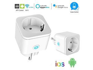 16A WiFi Smart Plug Socket With Power Energy Monitor EU/FR Plug APP Control Works With Alexa Google Assistant IOS/Android 16A WiFi Smart Plug Socket With Power Energy Monitor EU/FR Plug APP Control Works With Alexa Google Assistant IOS/Android
