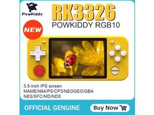 POWKIDDY RGB10 open source system handheld game console RK3326 chip 3.5-inch IPS HD screen 3D rocker retro game 4000 Games POWKIDDY RGB10 open source system handheld game console RK3326 chip 3.5-inch IPS HD screen 3D rocker retro game 4000 Games