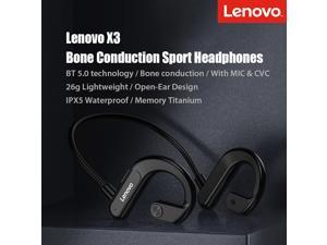 Lenovo X3 Bone Conduction Bluetooth Earphone Sport Waterproof Wireless Bluetooth Headphone 2021 New Designed Lenovo X3 Bone Conduction Bluetooth Earphone Sport Waterproof Wireless Bluetooth Headphone 2021 New Designed