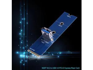 M.2 To USB 3.0 Adapter PCI-E Express Riser Card NGFF BTC Mining Household Computer Parts for Bitcoin Miner Mining M.2 To USB 3.0 Adapter PCI-E Express Riser Card NGFF BTC Mining Household Computer Parts for Bitcoin Miner Mining