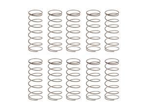 10 Pcs Silver Metal Trombone Springs for Brass Instrument Parts 10 Pcs Silver Metal Trombone Springs for Brass Instrument Parts