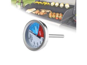 Thermometer Precision Pocket with Stainless Steel Grill Oven Fry Pointer Thermograph Food Thermometers for Kitchen