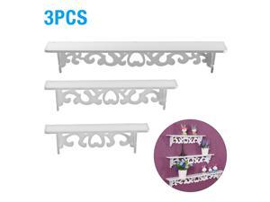 Floating Shelves Wall Mounted Racks Art Display Shelf Storage Rack Home Dining Room Bedroom Study and Office Perfect Decorations, White Floating Shelves Wall Mounted Racks Art Display Shelf Storage Rack Home Dining Room Bedroom Study and Office Perfect Decorations, White