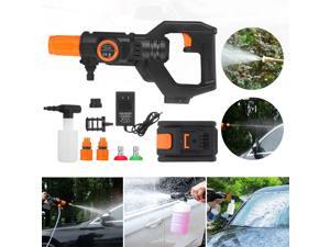 Wireless High Pressure Car Washer Cleaner Water Wash Pump Portable Sprayer Tool Suite Automobile Washing Accessories