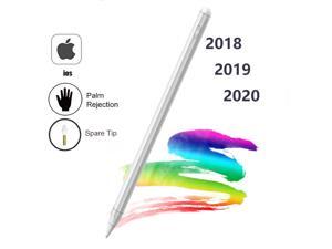 Stylus Pen for iPad Compatible with Apple Pencil 2 Generation for iPad/Pro 2018/2019/2020 with Palm Rejection White Stylus Pen for iPad Compatible with Apple Pencil 2 Generation for iPad/Pro 2018/2019/2020 with Palm Rejection White