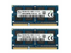 SK Hynix HMT451S6BFR8A-PB 8GB(2X4GB) PC3L-12800 Laptop SODIMM DDR3L 1600 MHz 204pin Memory RAM 1.35V SK Hynix HMT451S6BFR8A-PB 8GB(2X4GB) PC3L-12800 Laptop SODIMM DDR3L 1600 MHz 204pin Memory RAM 1.35V