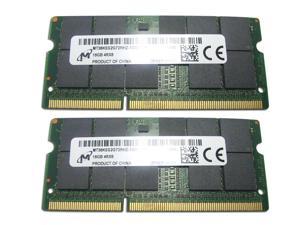 Micron 32GB 2X16GB PC3-12800 DDR3-1600 ECC Reg SoDimm MT36KSS2G72RHZ-1G6E1 4RX8 Server