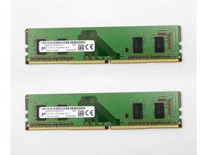 Micron MTA4ATF51264AZ-3G2J1 8GB 2X4GB DDR4-3200 UDIMM CP3-25600 CL22 Desktop Memory 288PIN RAM