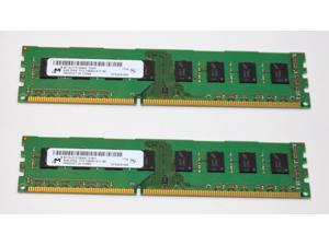 Micron 8GB (2X4GB) DDR3-1333 MT16JTF51264AZ-1G4H1 PC3-10600U UDIMM Module RAM Memory 1.5V
