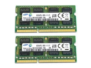 16GB (2x8GB) SAMSUNG 2Rx8 DDR3-1600MHZ LAPTOP MEMORY PC3L-12800S RAM M471B1G73DB0-YK0