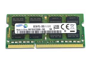 8GB (1x8GB) SAMSUNG 2Rx8 DDR3-1600MHZ LAPTOP MEMORY PC3L-12800S RAM M471B1G73DB0-YK0