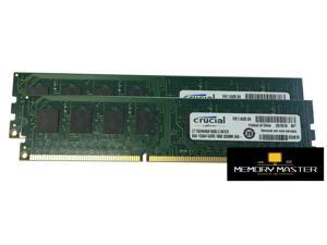 Crucial 16GB(8GB x2) DDR3 1600mhz PC3 CT102464BA160B.C16FER DIMM Desktop Ram Memory 240p 1.5v Crucial 16GB(8GB x2) DDR3 1600mhz PC3 CT102464BA160B.C16FER DIMM Desktop Ram Memory 240p 1.5v