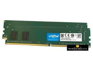 Crucial CT8G4DFS6266.M4FE 16GB 2x8GB PC4-21300 DDR4-2666MHz UDIMM Desktop Memory Ram Crucial CT8G4DFS6266.M4FE 16GB 2x8GB PC4-21300 DDR4-2666MHz UDIMM Desktop Memory Ram