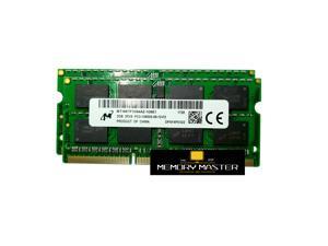Micron 4GB(2X2GB) DDR3-1333 SODIMM PC3-10600S 1.5V 204 Pin Laptop Memory RAM 1 RANK MT16KTF1G64AZ-1G6E1 Micron 4GB(2X2GB) DDR3-1333 SODIMM PC3-10600S 1.5V 204 Pin Laptop Memory RAM 1 RANK MT16KTF1G64AZ-1G6E1