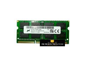 Micron 2GB DDR3-1333 SODIMM PC3-10600S 1.5V 204 Pin  Laptop Memory RAM 1 RANK MT16KTF1G64AZ-1G6E1