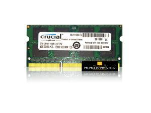 Crucial 4GB CT51264BF160B.C16FER2 PC3-12800 SODIMM DDR3 1600 Laptop Memory RAM