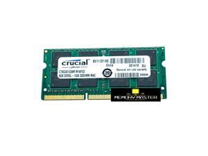 CRUCIAL 8GB DDR3L – 1333 SODIMM MAC CT8G3S1339M.M16FED Laptop RAM Memory PIN-204 CL9 1.35V CRUCIAL 8GB DDR3L – 1333 SODIMM MAC CT8G3S1339M.M16FED Laptop RAM Memory PIN-204 CL9 1.35V
