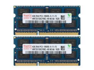 SK Hynix HMT351S6CFR8C-H9 8GB (2X4GB) RAM 2RX8 DDR3 1333MHz PC3-10600S 204PIN SODIMM Laptop Memory SK Hynix HMT351S6CFR8C-H9 8GB (2X4GB) RAM 2RX8 DDR3 1333MHz PC3-10600S 204PIN SODIMM Laptop Memory