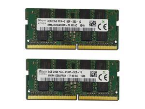 SK Hynix HMA41GS6AFR8N-TF 16GB (2X8GB) DDR4 2133MHz Laptop RAM - PC4 17000 2133P SODIMM Memory 260pin 2Rx8 SK Hynix HMA41GS6AFR8N-TF 16GB (2X8GB) DDR4 2133MHz Laptop RAM - PC4 17000 2133P SODIMM Memory 260pin 2Rx8