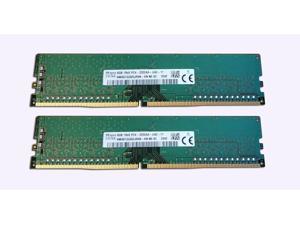 Hynix 16GB 2X8GB PC3200 DDR4-25600Hmz UDIMM HMA81GU6DJR8N-XN Non ECC Memory 1.2V