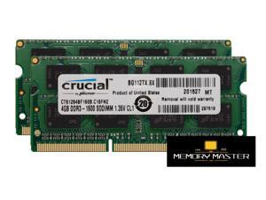 Crucial 8GB (4GB x2) DDRL 1600mhz 1.35v CT51264BF160B.C16FN2 SODIMM CL11 Laptop ram Memory Crucial 8GB (4GB x2) DDRL 1600mhz 1.35v CT51264BF160B.C16FN2 SODIMM CL11 Laptop ram Memory