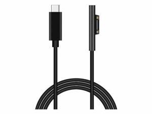 Surface Connect to USB-C Charging Cable for Microsoft Surface Pro 7 6 5 4 3 / Surface Book 1 / Surface Laptop 1 / Laptop 2 / Surface Go Works with USB-C PD Charger 3A 15V - 5FT Surface Connect to USB-C Charging Cable for Microsoft Surface Pro 7 6 5 4 3 / Surface Book 1 / Surface Laptop 1 / Laptop 2 / Surface Go Works with USB-C PD Charger 3A 15V - 5FT