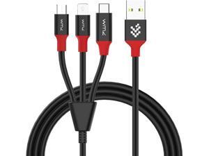 Charging Cable, WMZ 3 in 1 Multi Charger Cable with USB Type C Cable Compatible with Galaxy S10 S9 Plus Note9 Z, LG V50 G8,OnePlus 8T,Google Pixel 5,Micro Cable for Galaxy S7 Edge S6,Note 5 4,Nexus,Mo Charging Cable, WMZ 3 in 1 Multi Charger Cable with USB Type C Cable Compatible with Galaxy S10 S9 Plus Note9 Z, LG V50 G8,OnePlus 8T,Google Pixel 5,Micro Cable for Galaxy S7 Edge S6,Note 5 4,Nexus,Mo