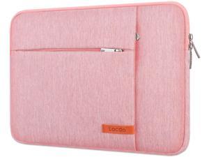 11 Inch Chromebook Case Laptop Sleeve For Macbook Air 11.6-Inch, Surface Pro X 7 6 5, 11.6" Samsung Hp Acer Chromebook R11 Asus C202 C330 Protective Notebook Tablet Bag, Water Resistant, Peach