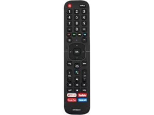 ERF2B60H Voice Control Replacement Remote fit for Hisense 4K Ultra HD TV H78G HU100L5 HU120L5 50H8F 55H8F 50A6501EU 65A6501EU 65H8F 65U6EU 55H9F 65H9F 55A6501EU 55U6EU 32H5500F 40H5500F 43H6500F