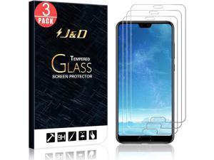 JD Compatible for Huawei P20 Glass Screen Protector 3Pack Not Full Coverage Tempered Glass HD Clear Ballistic Glass Screen Protector for P20 Screen ProtectorNot for Huawei P20 Lite  P20 Pro