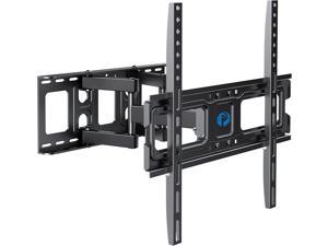 Pipishell TV Wall Mount for 26-65 inch TVs, Full Motion TV Mount Bracket with Articulating Swivel Extension Tilting Leveling Max VESA 400x400mm Holds up to 99lbs for LED LCD OLED 4K Flat Curved Screen