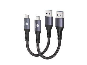 Upgrade USB C Cable 10Gbps 2Pack 2ft CONMDEX USB 31 Gen 2 Android Auto Cable 3A Fast Charging Short Cord for Samsung Galaxy S10 S9 Plus Note 10 9 LG V30 V20 G6 G5 Google Pixel Moto G Z2