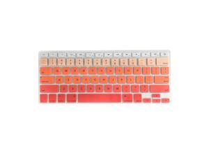 TPU Keyboard Cover Dustproof Keyboard Protective Film Compatible with Apple MacBook Air 13.3 inch A1466/A1369 Red&Orange TPU Keyboard Cover Dustproof Keyboard Protective Film Compatible with Apple MacBook Air 13.3 inch A1466/A1369 Red&Orange