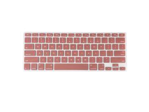 TPU Keyboard Cover Dustproof Keyboard Protective Film Compatible with Apple MacBook Air 13.3 inch A1466/A1369 Light Red TPU Keyboard Cover Dustproof Keyboard Protective Film Compatible with Apple MacBook Air 13.3 inch A1466/A1369 Light Red