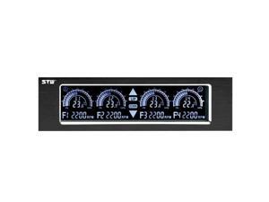 STW-5043 Fan Speed Controller Standard 5.25'' Drive Fan Cooling Governor with Adjustable Brightness and Touchable Screen