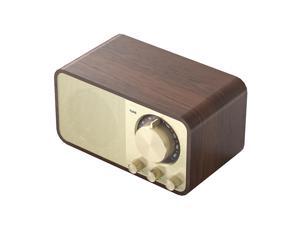 JY-66 Wooden Wireless BT5.0 Speaker Retro Classic Soundbox Super Bass Subwoofer FM Radio Support TF U Disk AUX IN Music Playback JY-66 Wooden Wireless BT5.0 Speaker Retro Classic Soundbox Super Bass Subwoofer FM Radio Support TF U Disk AUX IN Music Playback