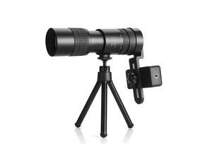 10-300x40 Zoom Metal Professional HD Monocular Retractable Telescope for Outdoor Camping
