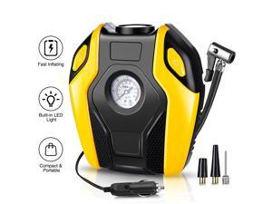 12V Electric Car Tyre Inflator Pump Digital Portable Tyre Air Compressor Pump