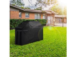 BBQ Grill Cover, Durable 420D Heavy Duty Nylon Fabric Waterproof Barbecue BBQ Cover with Storage Bag, 58''x24''x46'' Universal Size, Windproof, UV Protection