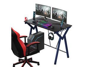 43" Ergonomic Computer Desk Gaming Table PC Laptop E-Sports Gamer Home Office 43" Ergonomic Computer Desk Gaming Table PC Laptop E-Sports Gamer Home Office