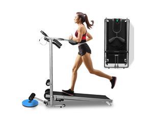 Fitness Treadmill Walking Running Jogging Twisting Exercise Motorized Gym Home