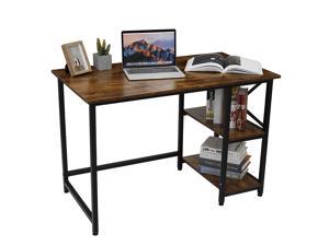 Modern Office Desk Computer Table With Storage Shelves Laptop Home Workstation Modern Office Desk Computer Table With Storage Shelves Laptop Home Workstation