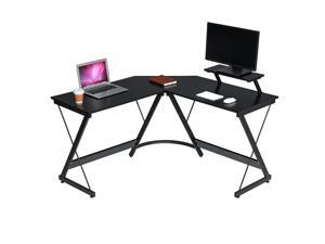 51" L-Shaped Desk Computer Corner Home Gaming Office Writing Study Table Workstation 51" L-Shaped Desk Computer Corner Home Gaming Office Writing Study Table Workstation