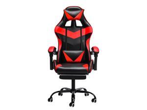 Upgraded Executive Office Home Gaming Racing Chair 150° Lying Recliner Swivel Computer Seat