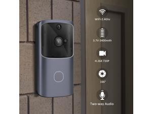 Wireless WiFi Video Doorbell Intercom Phone Remote Security Camera 2 Way Audio