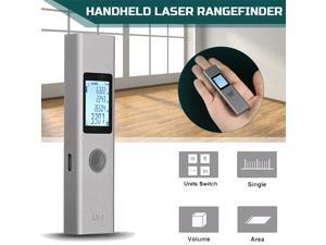 Intelligent USB Rechargeable Digital Laser Rangefinder Distance Meter Range Finder Measure