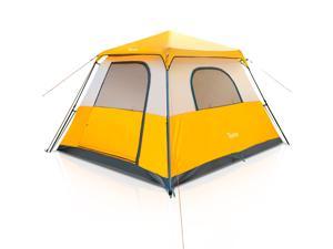Outdoor Family Camping Tent 4 Person Large Canopy Equipment Cabin Hiking Gear BP 