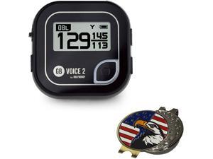 GolfBuddy Clip-on Voice 2 Golf Navigation GPS for Hat/Laser Rangefinder, Water Resistant, Free Courses and Software Updates Royal Blue Bundled with Custom Ball Marker Hat Clip GolfBuddy Clip-on Voice 2 Golf Navigation GPS for Hat/Laser Rangefinder, Water Resistant, Free Courses and Software Updates Royal Blue Bundled with Custom Ball Marker Hat Clip