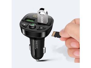 Cansel FM Transmitter Bluetooth 5.0 Car Charger Wireless Handsfree Car FM Radio Adapter Support TF Card Dual USB Driver Cansel FM Transmitter Bluetooth 5.0 Car Charger Wireless Handsfree Car FM Radio Adapter Support TF Card Dual USB Driver